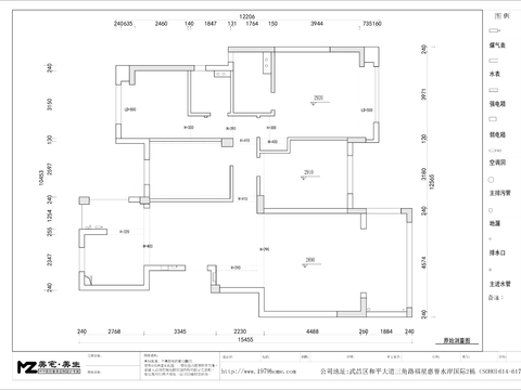 碧桂园欧式四房施工图 