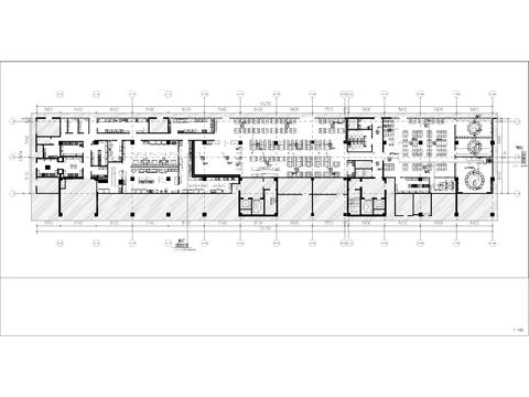  餐饮空间空调系统cad施工图 