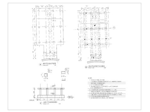  親水平臺結(jié)構(gòu)圖 施工圖 