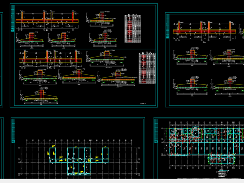  框架结构综合楼全套施工图 