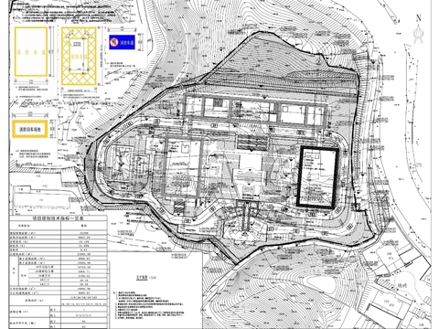  黨校新校區(qū)項目建筑cad施工圖 