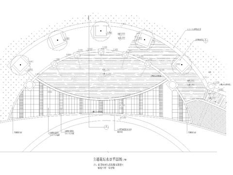  喷泉详图cad大样图 