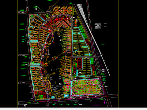  太湖之都总平面图 