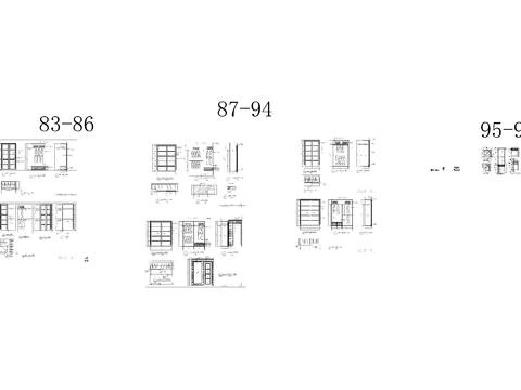  邱德光明珠花园9栋0304型施工图 