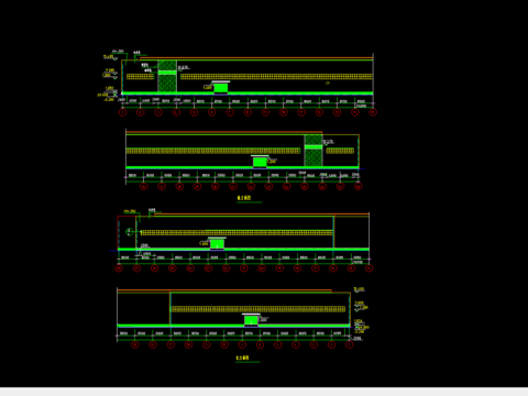  屋顶立面节点图 