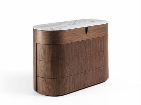  porada 意式斗柜3d模型 