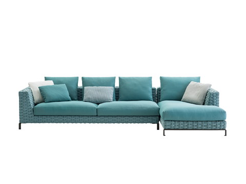  B&B 意式转角沙发3d模型 