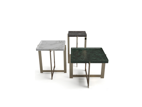  FENDI 意式组合茶几3d模型 