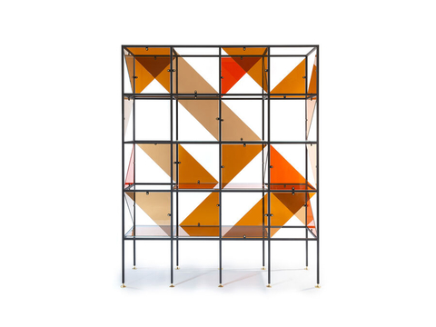  FENDI 意式装饰书柜3d模型 