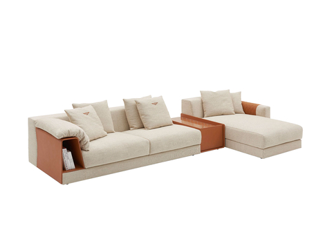  BENTLEY 意式转角沙发3d模型 