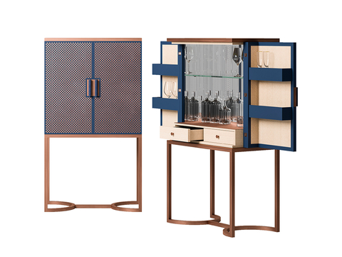  CPRN HOMOOD 酒柜3d模型 