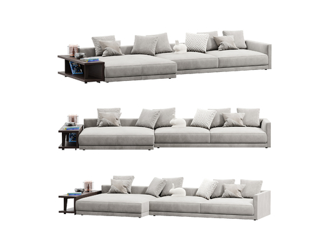  Poliform 模块沙发 转角沙发3d模型 