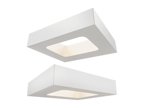  Maxlight 方框吸顶灯3d模型 