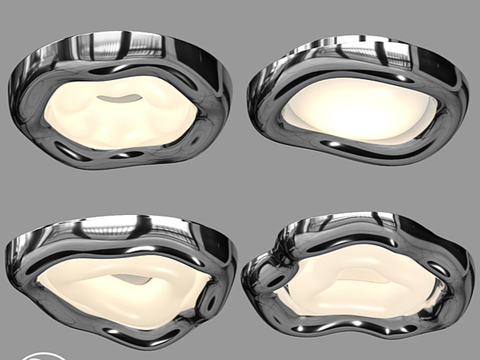  LampsShop 吸顶灯3d模型 