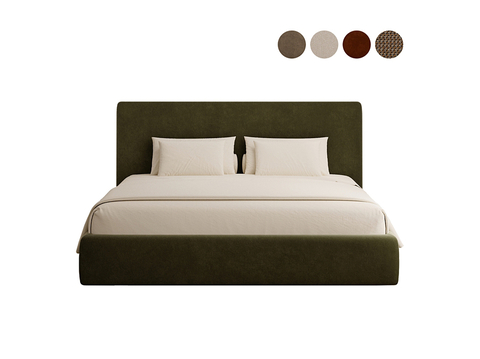  Reloft双人床3d模型 