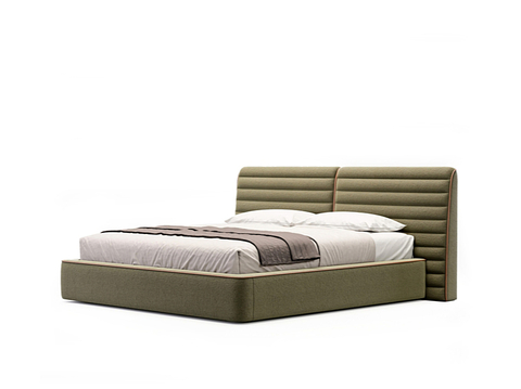  THE IDEA 双人床3d模型 