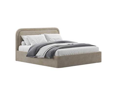  MEBELFORM 双人床3d模型 