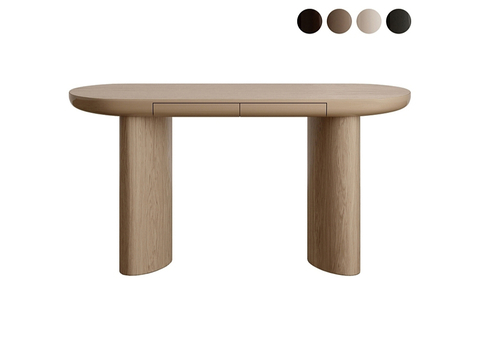  Reloft 实木书桌3d模型 