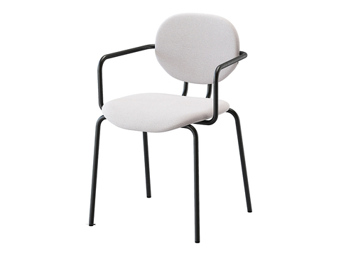  LoftDesigne 餐椅3d模型 