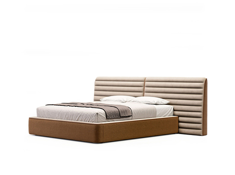  THE IDEA 双人床3d模型 