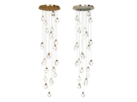  MODELUX 吸盘吊灯 装饰灯3d模型 