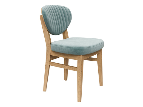  MEBELFORM 原木禅意餐椅3d模型 