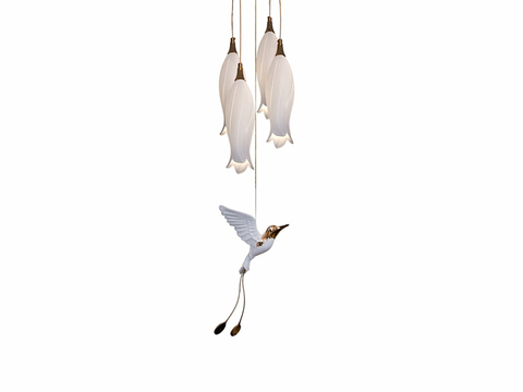  Cloyd 小鸟吊灯3d模型 