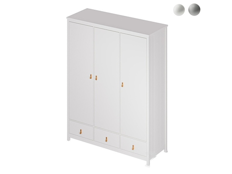  Ellipsefurniture 三门衣柜3d模型 