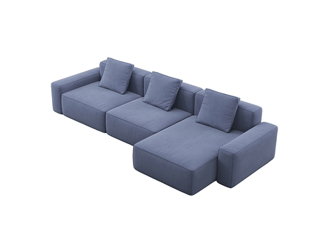  MEBELFORM 转角沙发3d模型 