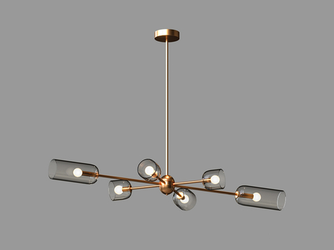  LampsShop 吊灯3d模型 