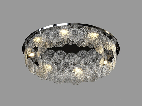  LampsShop 轻奢吸顶灯3d模型 