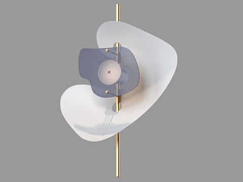  LampsShop 轻奢壁灯3d模型 
