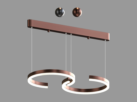  LampsShop 办公吊灯3d模型 