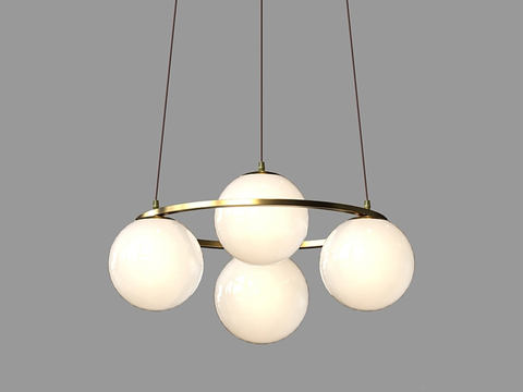  LampsShop 吊灯3d模型 