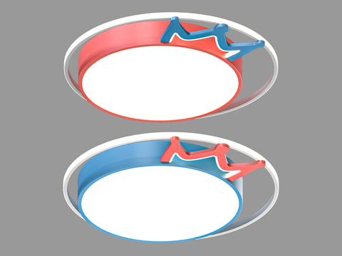  LampsShop 儿童吸顶灯3d模型 