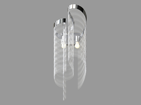  LampsShop 轻奢壁灯3d模型 