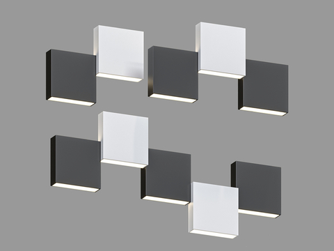  LampsShop 办公壁灯3d模型 