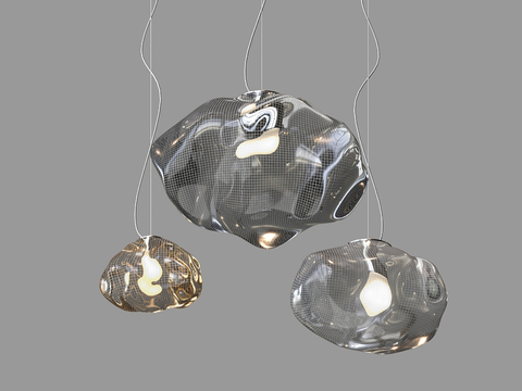  LampsShop 轻奢吊灯3d模型 