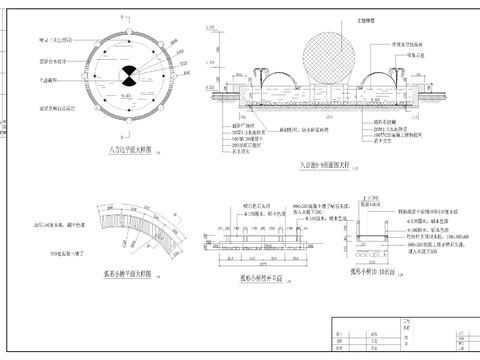  公圆节点大样图 