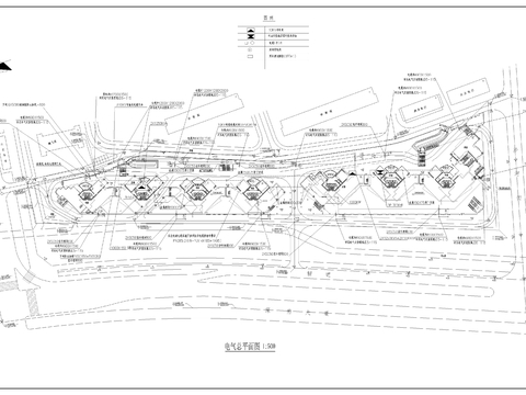  别墅电器CAD平面图 