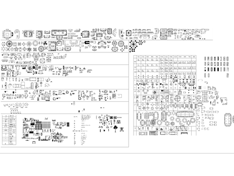  室内装修CAD图库 