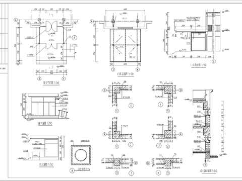  室内装修节点大样图 