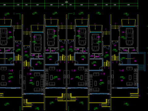  小区住宅规划图CAD平面图 