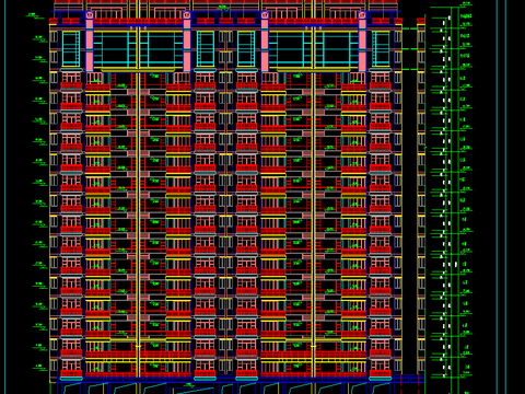  住宅小区CAD平面图 