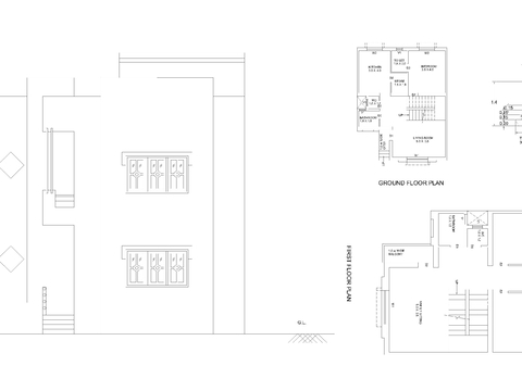  建筑房屋Dwg文件cad大样图 