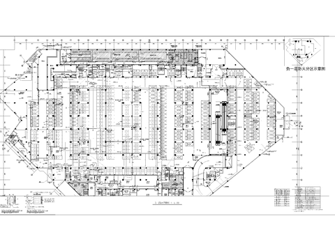  商业楼综合体CAD电气图 