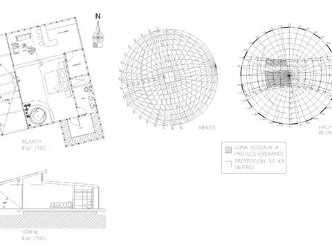 家庭住宅 太阳能板cad大样图 
