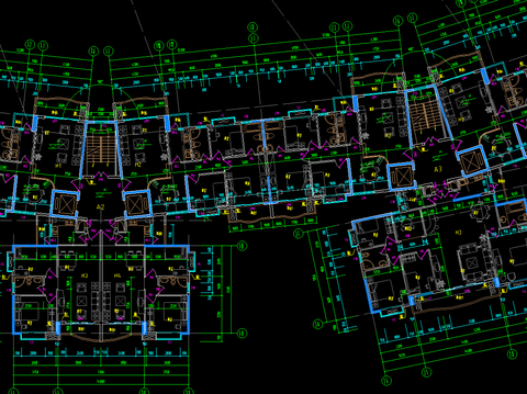  住宅小区CAD平面图 