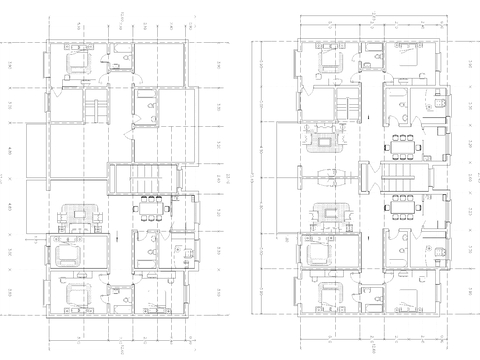  建筑平面戶型圖紙cad平面圖 