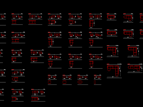  CASSINA BOWY 现代沙发图块 模块沙发图块cad图库 